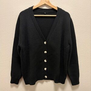 Australian Wool Button Down Cardigan